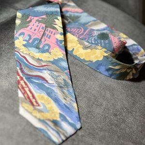 Vintage Royal Hawaiian Hotel Silk Tie